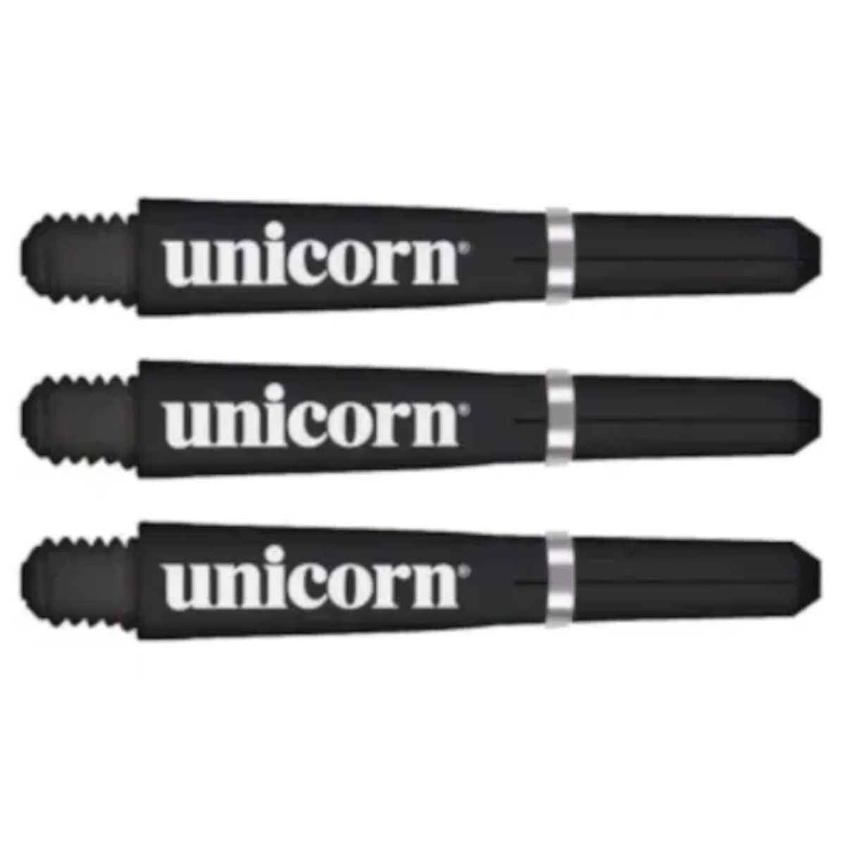 Unicorn Gripper 4 Black X-Short Shafts zwart liggend