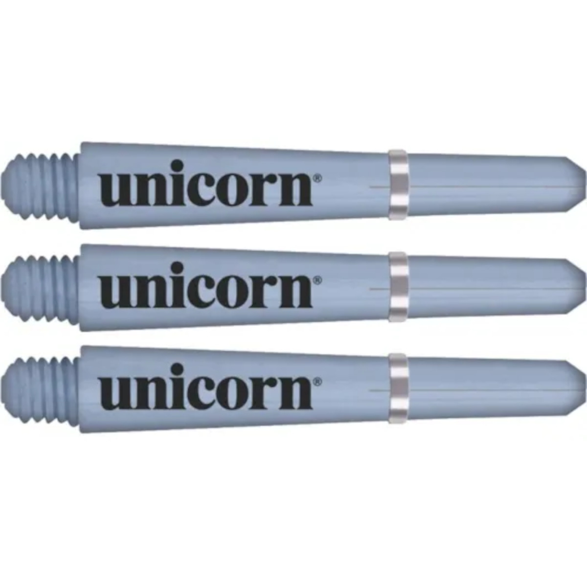Unicorn Gripper 4 PC Mirage Blue Short Shafts blauw liggend